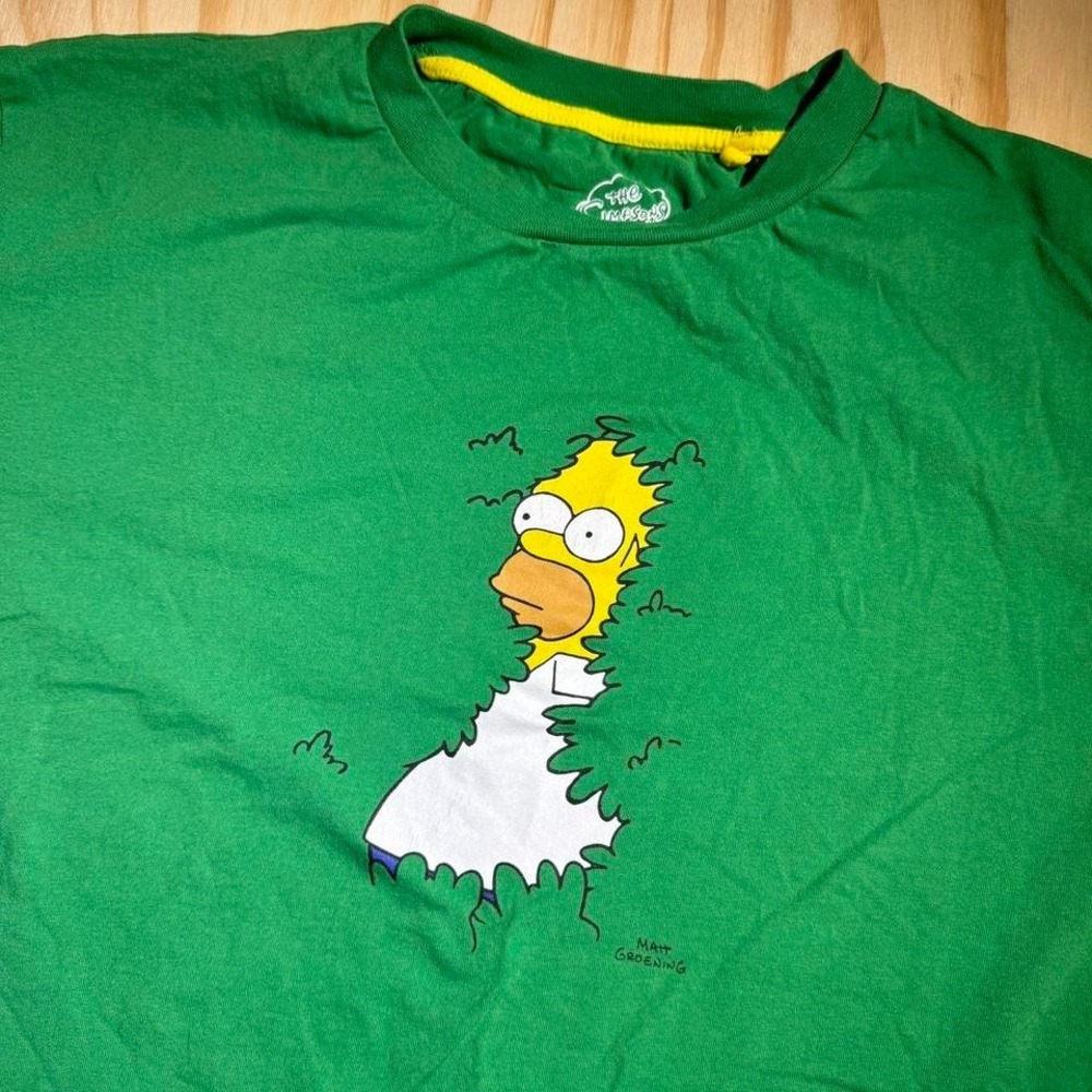 Homer Simpson bush meme shirt